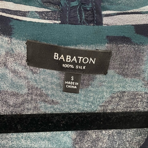 Aritzia Babaton silk sheer blouse - Picture 3 of 4